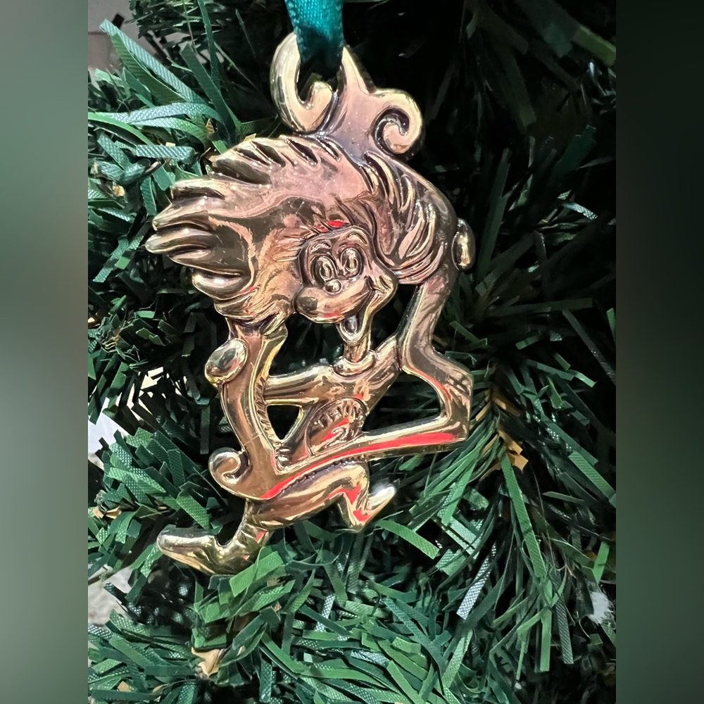 Dr Seuss Thing 2 Ornament Silver-tone Metal Official Movie Merchandise